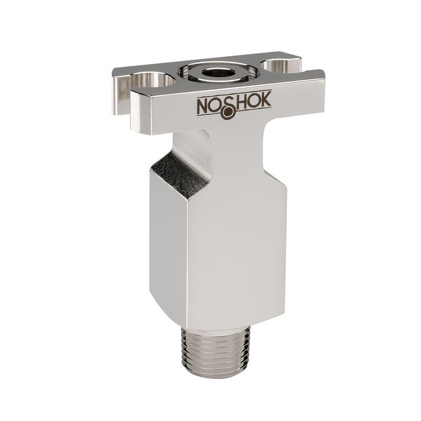 Noshok Short Stabilized Connector Pair, With Flange Adaptor, Stainless SZS2